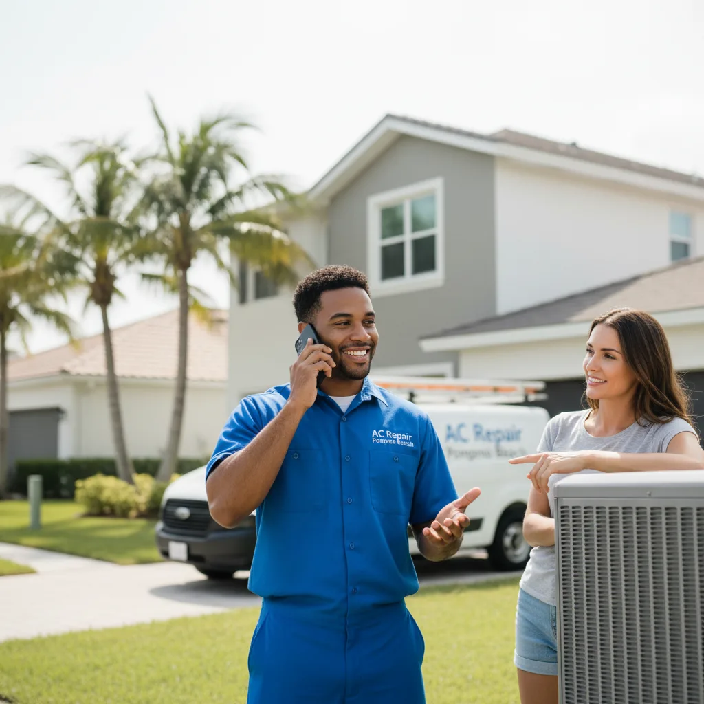 AC Repair Pompano Beach customer support in Commiskey